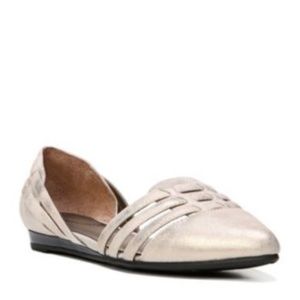 LIFE STRIDE Size 7.5M Soft Gold Slip On Flats